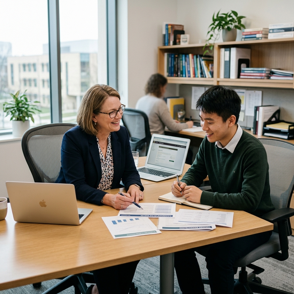 1:1 advisory consultation session